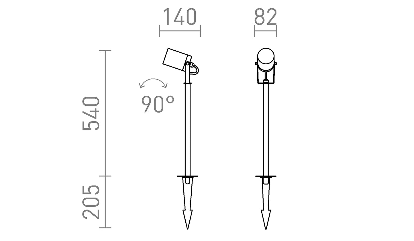 Smartsystem - Spot exterior Navona 47