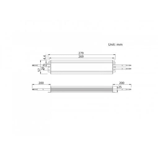Sursa alimentare LED 12V 150W IP67 Scharfer profesionala