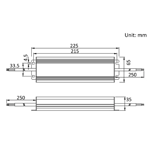 Sursa alimentare LED 24V 200W IP67 Scharfer profesionala