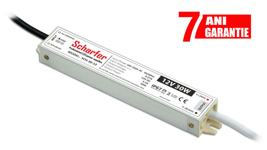 Sursa alimentare LED 12V 30W IP67 Scharfer profesionala