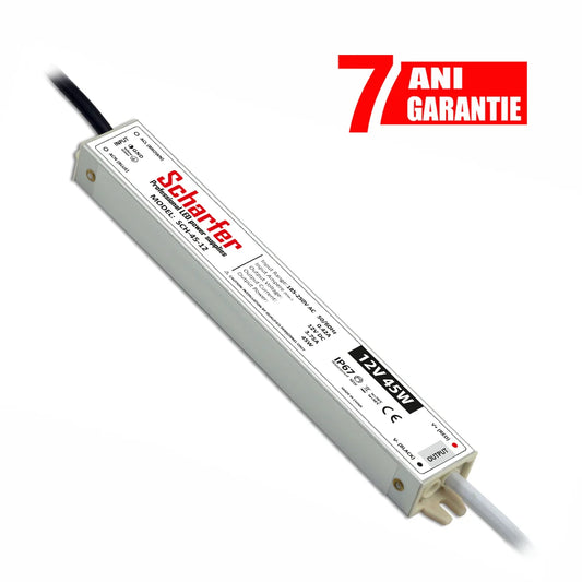 Sursa alimentare LED 12V 45W IP67 Scharfer profesionala