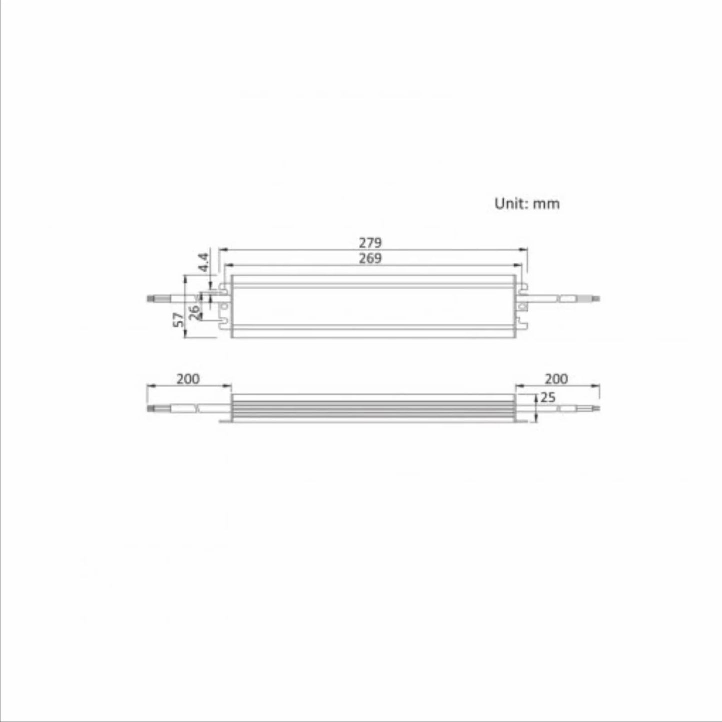 Sursa alimentare LED 24V 150W IP67 Scharfer profesionala