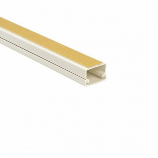 Canal cablu adeziv 40x40 mm alb IP44 | Bara 2m KO-C40X40A