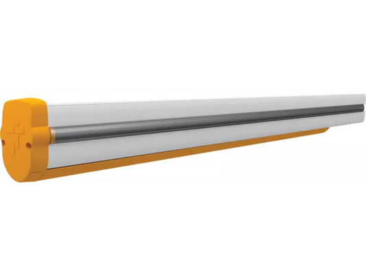 Brat bariera aluminiu alb 4220 mm cu profil cauciuc | Smart System