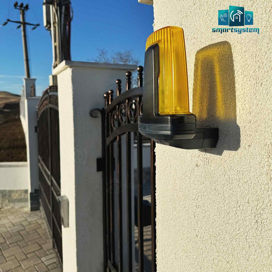 Smartsystem - Suport de perete BFT Radius P123025 – montaj sigur pentru lampa de semnalizare Radius B-LTA