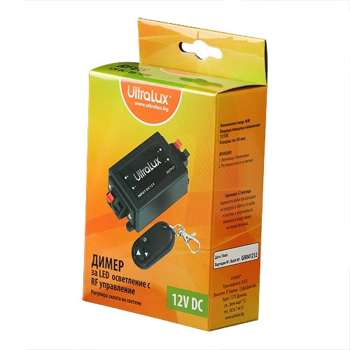 Dimmer RF RFD8 12V 96W pentru LED monocolor | Control telecomanda