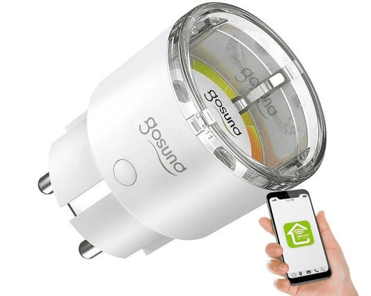 Smartsystem - Priză inteligentă Wi-Fi Gosund EP2 – monitorizare consum, Tuya, control vocal