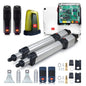 Automazione cancello battente BFT KUSTOS BT B25 INT, 3m/400kg, Thalia BT, fotocellule, lampada LED, 2 telecomandi 433MHz, 24V