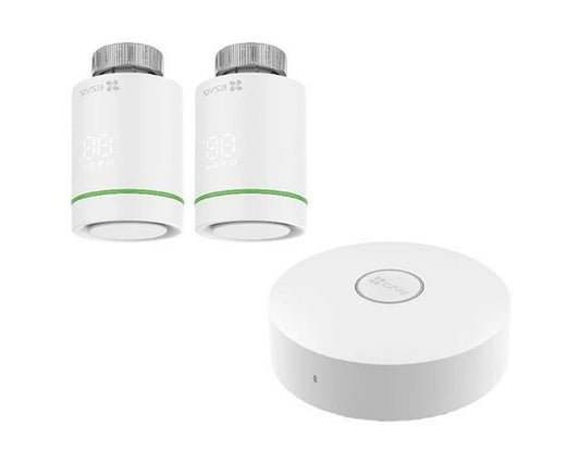 Kit termostat inteligent EZVIZ cu Gateway A3 | Control incalzire ZigBee