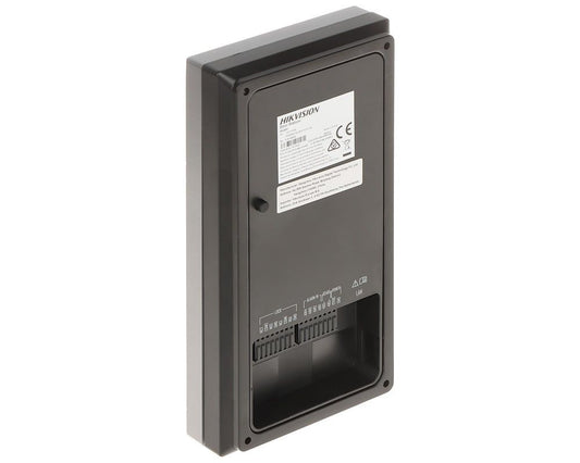 Smartsystem - Post de exterior Wi-Fi pentru videointerfon, 2 MP, 4 familii, TCP/IP, Mifare 13.56 KHz, PoE, Hikvision DS-KV8413-WME1(C)/Surface