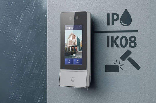 Videointerfon IP DP9-WP cu recunoastere faciala PoE