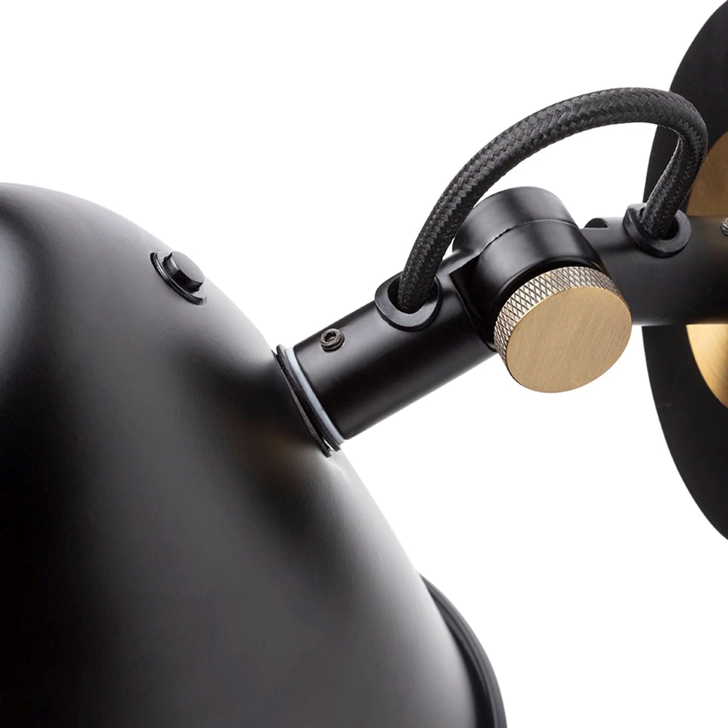 Aplica de perete metalica LED E14 | Reflector basculant