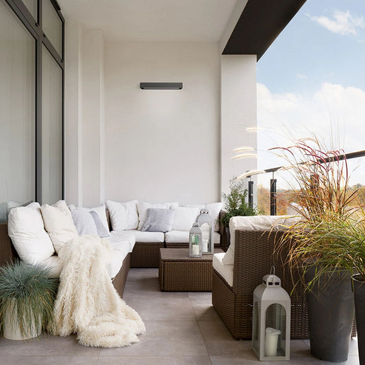 Aplica LED exterior IP65 10W | Lumina sus jos | 3000K