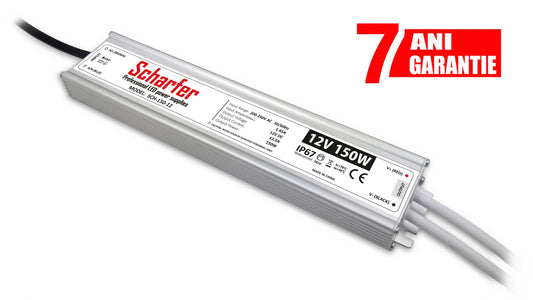 Sursa alimentare LED 12V 150W IP67 Scharfer profesionala