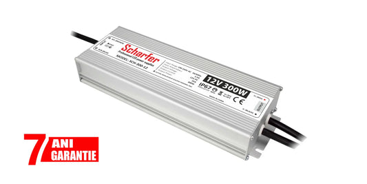 Sursa alimentare LED 12V 300W IP67 Scharfer profesionala