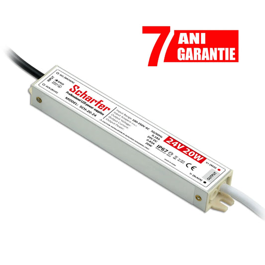 Sursa alimentare LED 24V 20W IP67 Scharfer profesionala