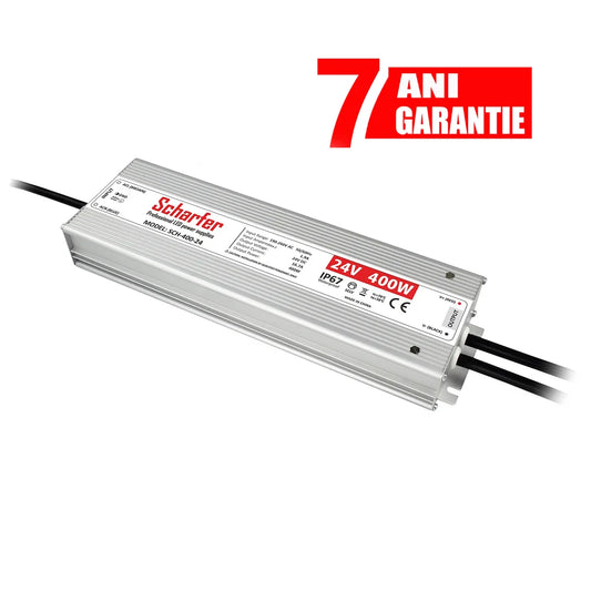Sursa alimentare LED 24V 400W IP67 Scharfer profesionala